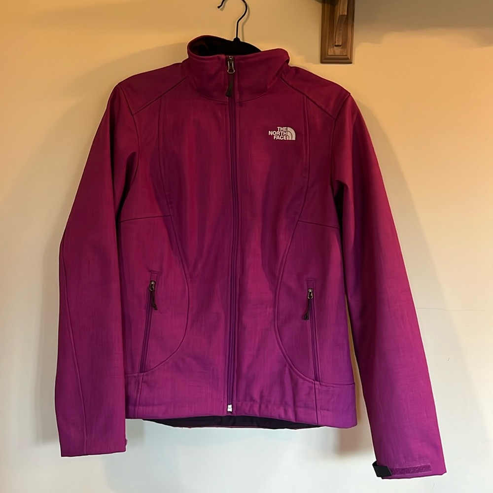 Plum North Face Fleece-lined  Women’s  Jacket